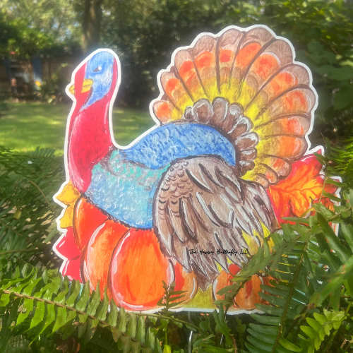 Turkey | Custom Garden Stake