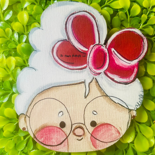 Mrs. Claus |Custom Interchangeable Wreath Attachment