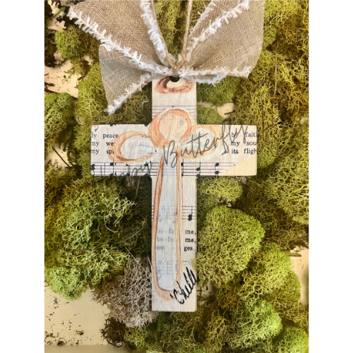 Christmas Ornament: Custom Cross Ornament