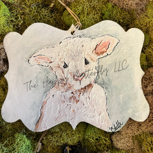 Little Lamb: Custom Ornament