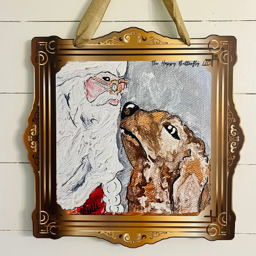 Man's Best Friend | Custom Door Hanger