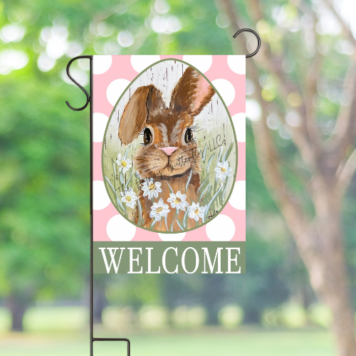 Watchful Wilbur: Custom Spring Flag