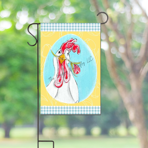 Ruffles the Rooster: Custom Flag