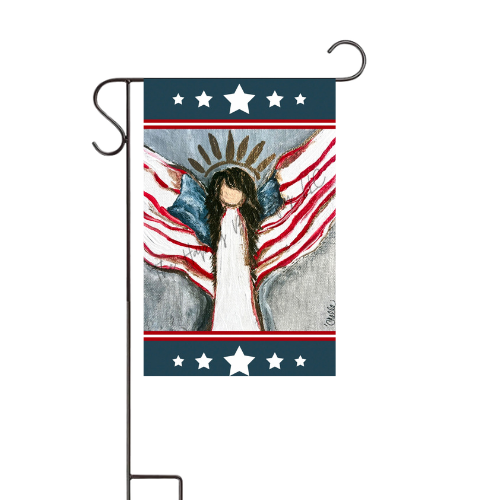 Ms. Dale, Our Patriotic Angel: Custom Flag