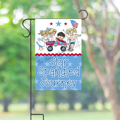 Star Spangled Journey: Custom Flag